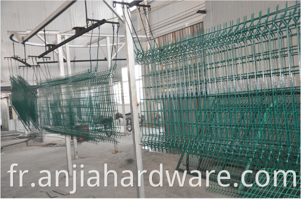 pvc coated wire mesh fencing 